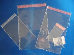 Quality Flexible Clear Plastic Pouches Packaging Leakproof With Self Adhesive Strip wholesale
