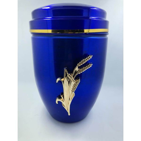 Europe Style Decorative Funeral Urns High Strength Aluminium Materials