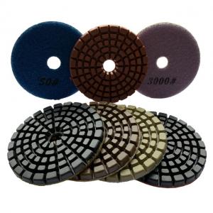 Quality Flexible Diamond Polishing Disc 4 Inch Resin Floor Buffing Pads wholesale