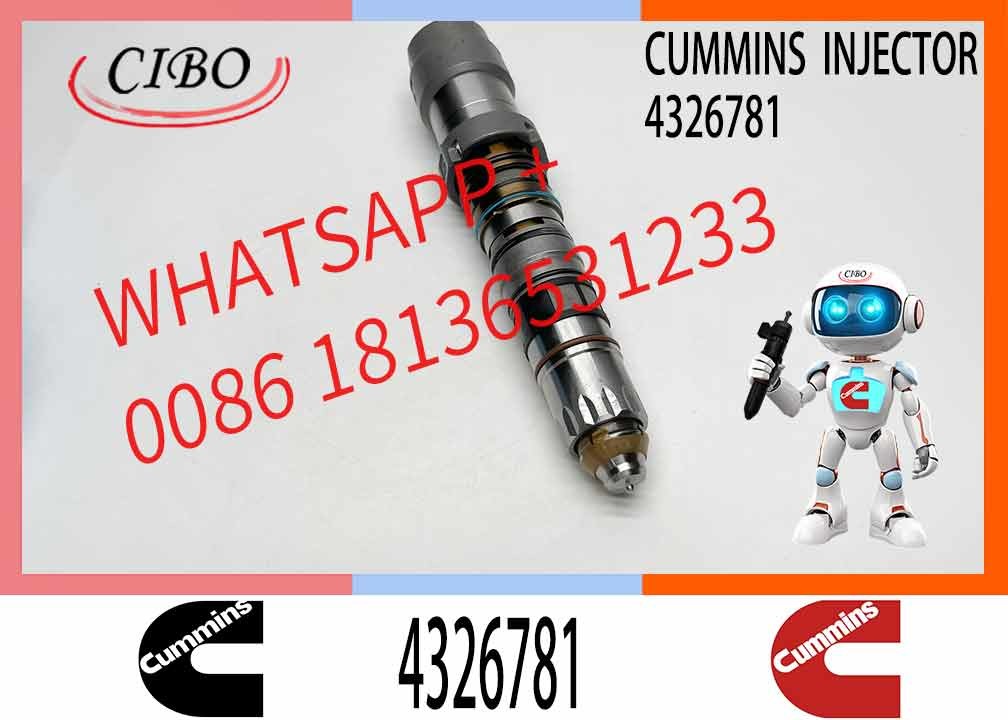 COMMON RAIL FUEL INJECTOR 4326780 4088427 4087893 4001813 4010025