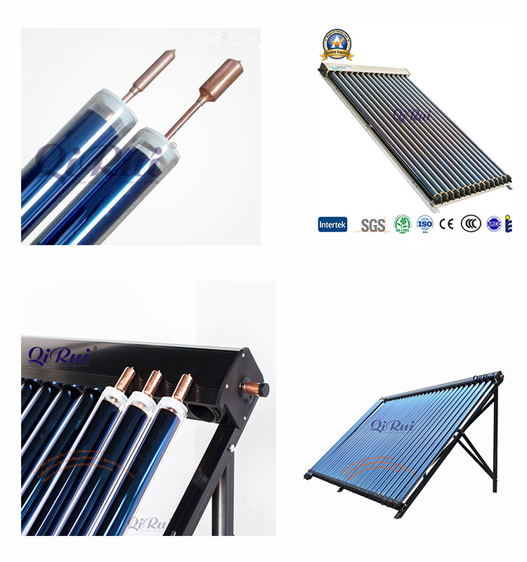 Solar Vacuum Tube Solar Collector with Heat Pipe