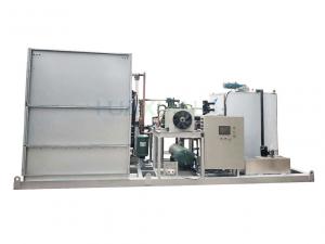 China Industrial Flake Ice Machine 10 Ton Evaporative Fresh Water For Fishes on sale