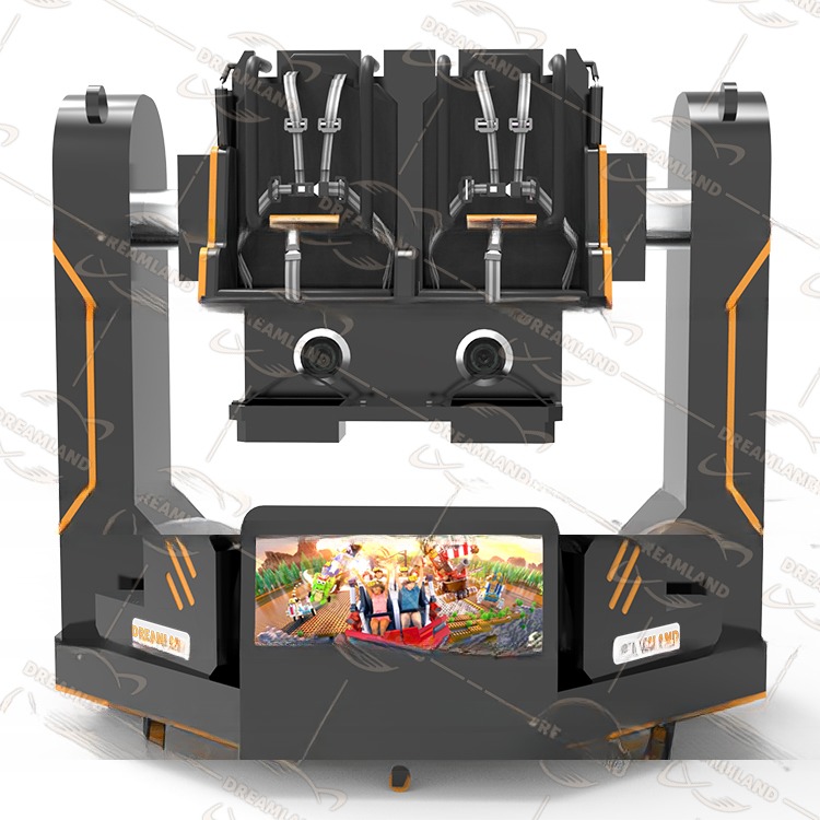 2022 Dreamland new exclusive super 9d vr fight games 1080 crazy 360 vr simulator for vr theme park