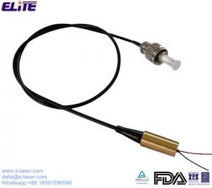 FDA Certified 445nm 1mw-300mw Low Power Coaxial Fiber Laser Module with 4um-200um Core Fiber and FC/ST/SMA Connector