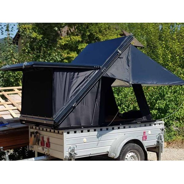 Hard Shell SUV Rooftop Tent 210x130cm Aluminum Alloy Waterproof