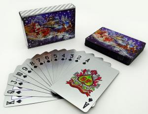 Quality Flexible 0.32mm Waterproof Plastic Playing Cards wholesale