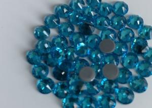 Quality Garment Royal Blue Rhinestones , Flat Back Glass Crystals SS4 To Ss40 wholesale