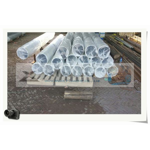 SUS 304 316 316L V Wire Screen Pipe Non Clogged Wedge Wire Screens