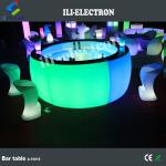 waterproof led mobile bar counter with light