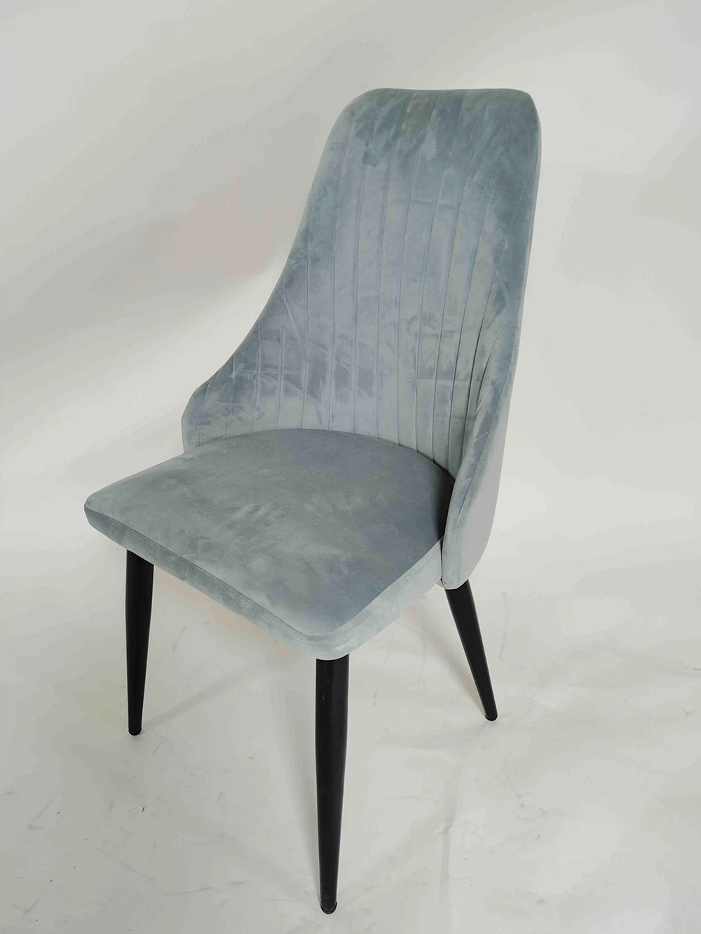 PU Leather Ivory Upholstered Dining Chairs ODM Upholstered Dining Room Chairs