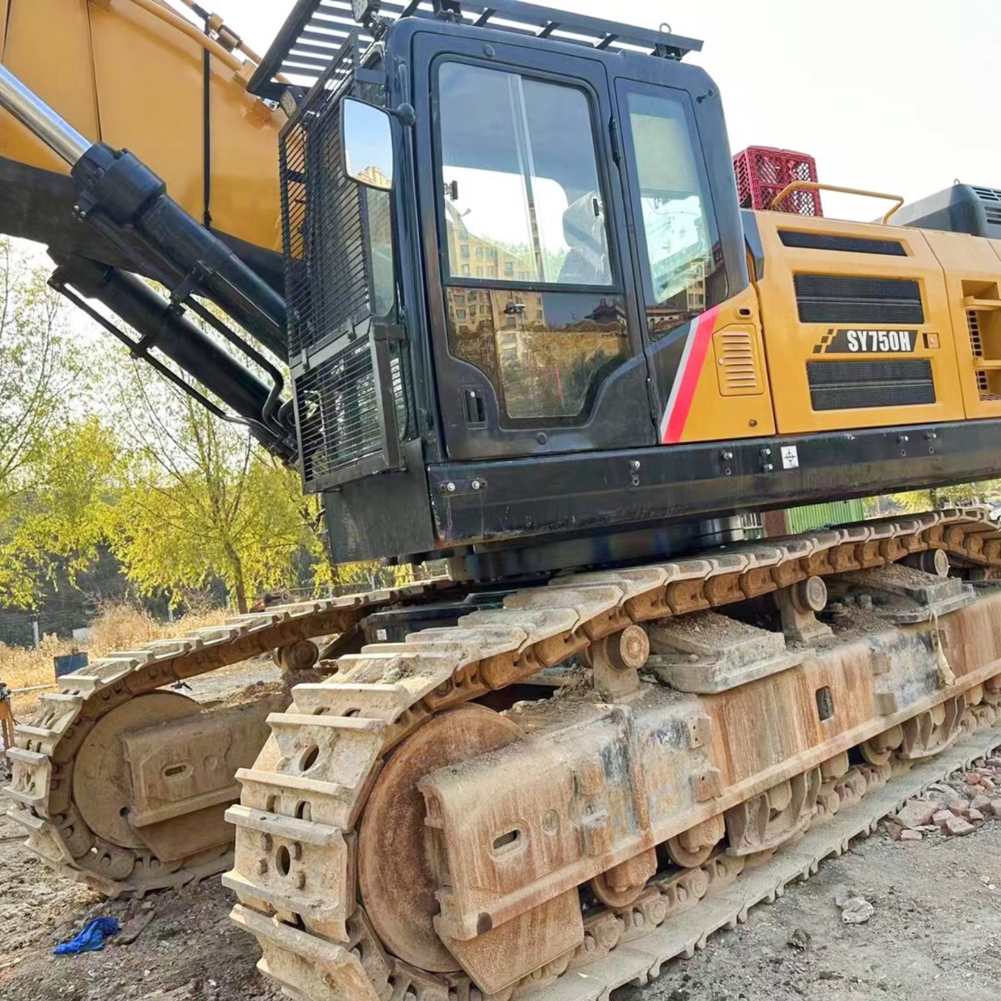 SANY750H Excavator with ISUZU Engine and 4.2 m3 Bucket Capacity Made in 2021 Year Model
