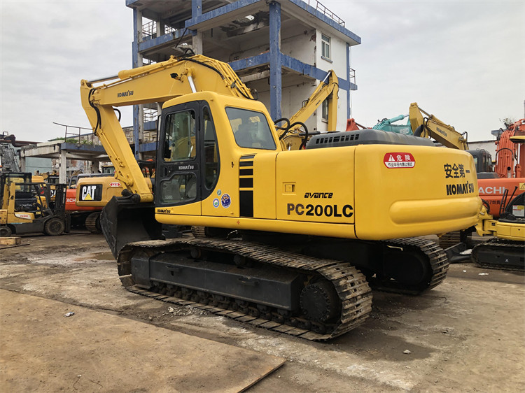 Good Condition Komatsu PC200-6 Excavator with ORIGINAL Hydraulic Valve and Parts