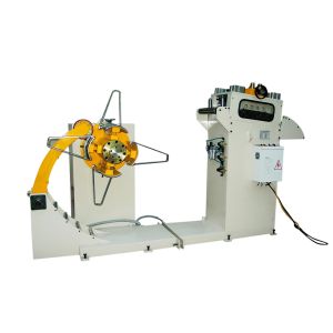 Double Head Hydraulic Uncoiler Machine 1000KG Hydraulic Straightening Machine