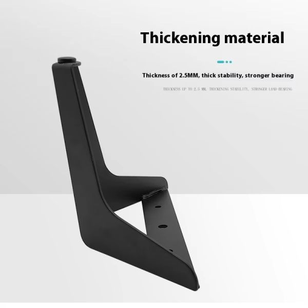 Customizable Size V-shaped Hot Metal Furniture Black Gold Sofa Coffee Table Legs Furniture Accessories