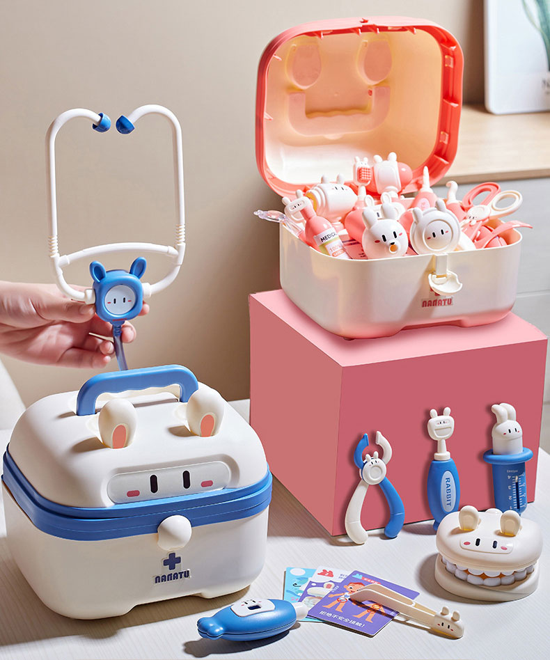 Doctor's Toy Lever Box Set Kitchen Toys Set for Boys and Girls Age Range 0 to 24 Months