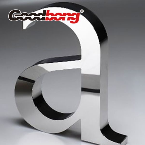 Quality Custom waterproof Mirror Polished Stainless Steel Metal Letter Sign wholesale
