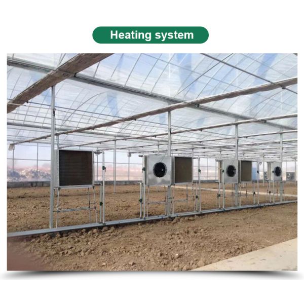Water Heating System Korean Mode Film Agricultural Greenhouses for Year-Round Farming