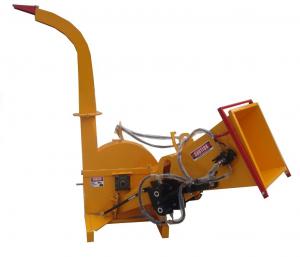 China Commercial Electric Full Automatic Wood Chipping Machine For Garden Tractor on sale