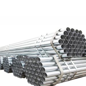 China A53 S275jr Galvanized Steel Tube Erw Building Hot Dip Galvanized Steel Pipe on sale