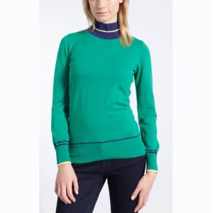 Quality WOMEN'S 100% MERINO WOOL TURTLE NECK KNITTED SWEATER wholesale