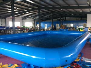 Quality Customized  Logo PVC Swimming Pool Removable And Portable Above Ground PVC Pools  wholesale