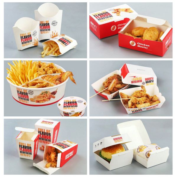 300gsm + 15gPE Biodegradable Food Container Cardboard 100% Harmless 300gsm + 15gPE Biodegradable Food Container Cardboard 100% Harmless