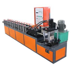 China Chain Transmission Metal Shutter Door Forming Machine 5.5KW Rolling Shutter Machine on sale