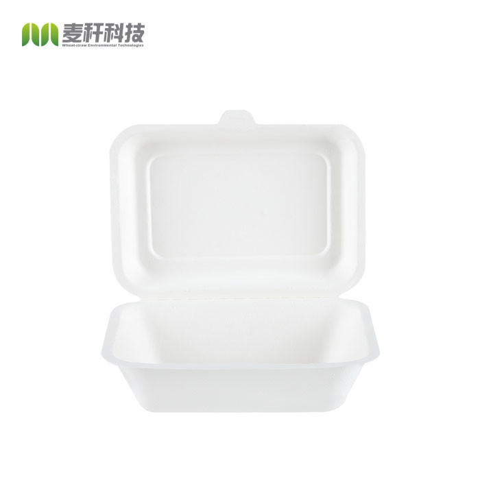 Natural fiber Small Hoagie Box container