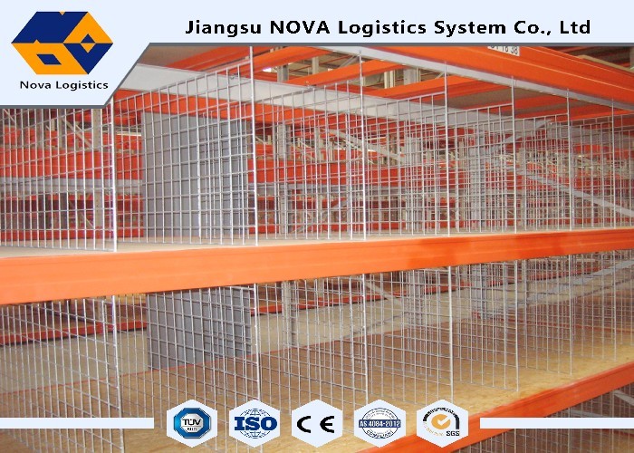 Galvanized Teardrop Pallet Rack Steel Q235