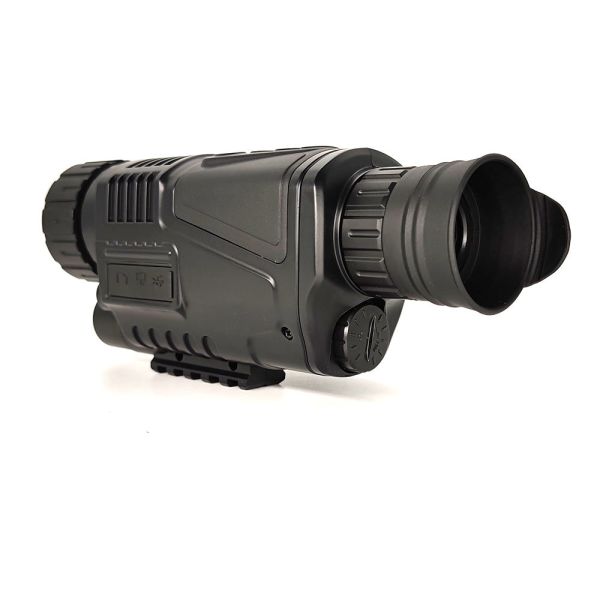 Optical Glass 5x40 Night Vision Monocular With Rangefinder RoHS CE