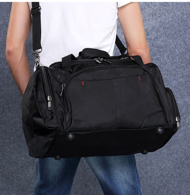 Anti Scratch 100l Duffle Bag Gym Sports Bag With Shoe Compartment Customized