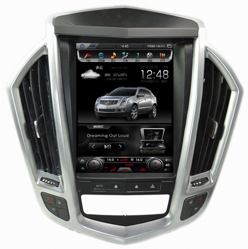 Ouchuangbo GPS navigation audio radio android 8.1 for Cadillac old CTS 2007-2012 wifi radio USB bluetooth BDDR3 4GB