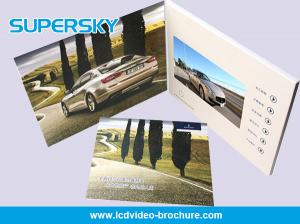 China Landscape 4.3 Inch Video In Print Brochure Festival Greeting Card For Activity on sale