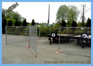 China Canada 6FT*9.5FT Temp Security Fencing , Durable Temporary Fence Panel, temporary site fencing on sale