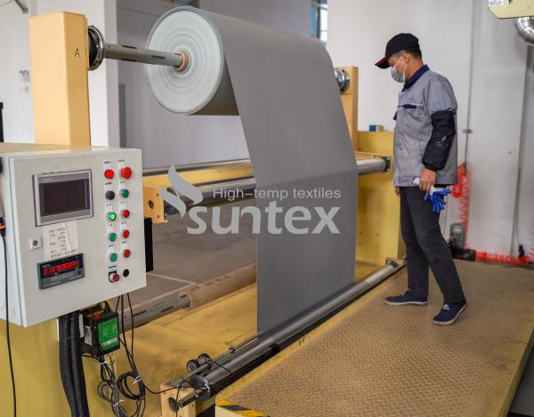 Silicone Coated Fabric For Welding Blankets Insulation Fireproof Fiberglass