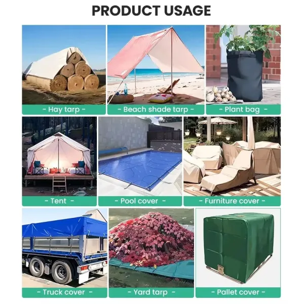 Super Quality PE Tarpaulin 100% Waterproof High Quality Truck Cover Cargo Cover Hot Selling Tarpaulins Roll