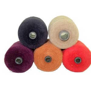 Quality Custom Ping Pong Yarn Soft Warm Pure Nylon Flurry Eyelash Fur Yarn For Sweater Scarf wholesale