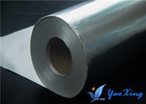 Quality Sliver Aluminum Foil Fiberglass Cloth To Reflect Radiant Heat Away wholesale