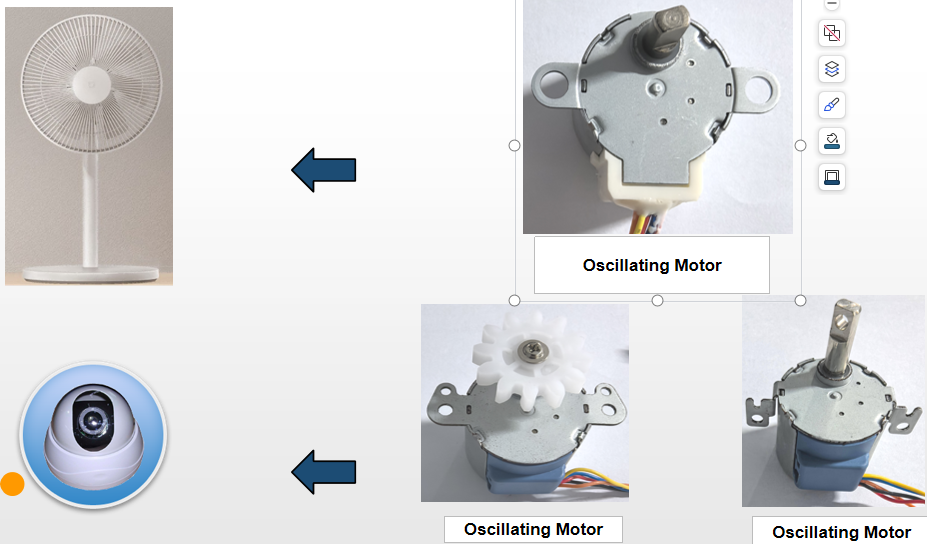 Damper Motor For Refrigerator 24BYJ48