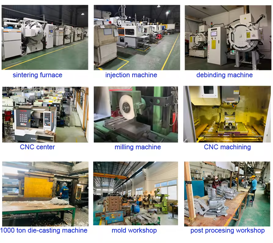 Metal Injection Molding Powder Metallurgy Parts Precision Cnc ODM