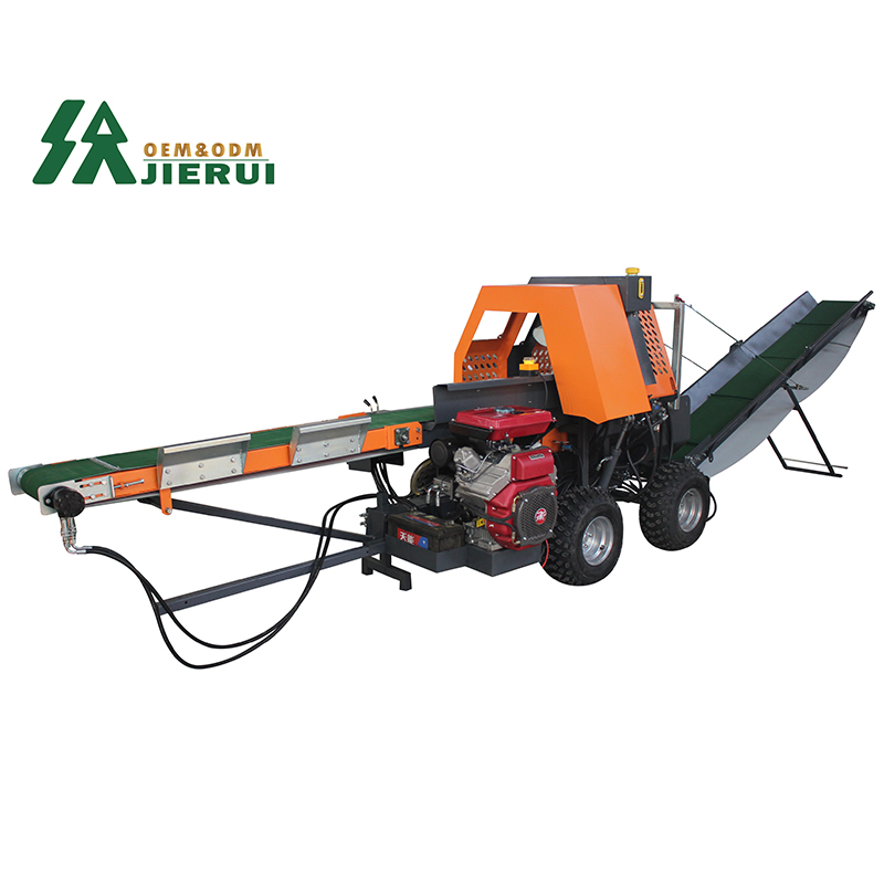 30t Gasoline Log Splitter 600mm Diameter Used Firewood Processor for Forestry Machine