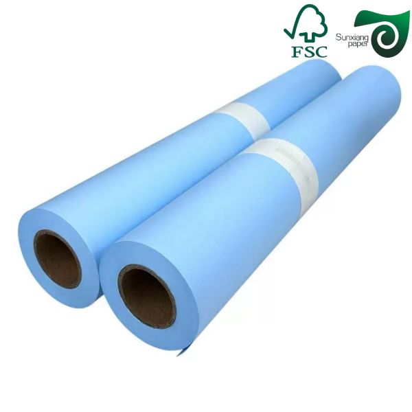 80g Double Sided Blueprint Paper Rolls 620mm 880mm 150m Length For Inkjet Printers