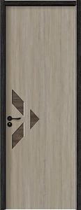Quality ISO9001 45mm interior wood  doors Aluminum Clad Wood Entry Doors wholesale
