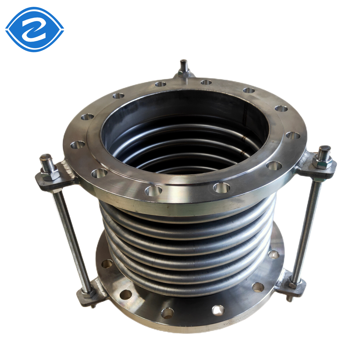 10mm 15mm Equal Head Double Sphere Rubber Expansion Joint For Weak Acids