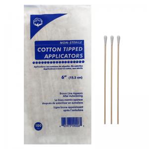 China Disposable Medical Cotton Balls 15CM Long Medical Grade Q Tips on sale