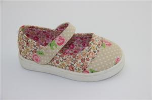 Quality Children’s shoes Floral girl children shoes Casual flat shoes Campus wind cute girl shoes wholesale