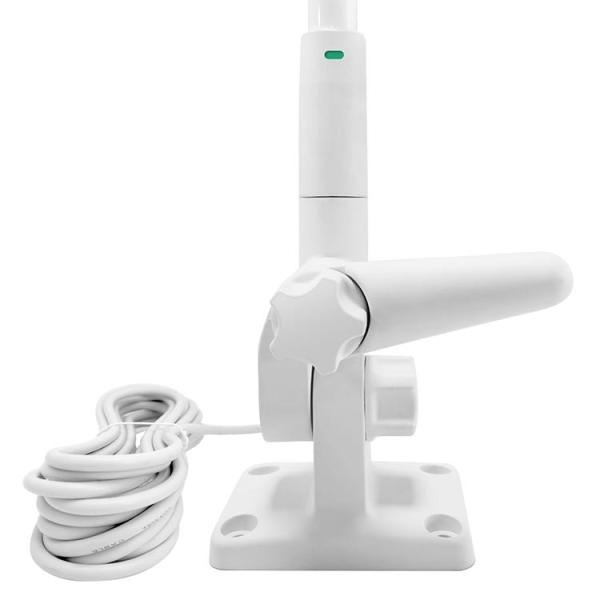 Cheap 156MHz 50Ohm Omni Directional VHF Marine Antenna Ratchet Mount 60c2103 for sale