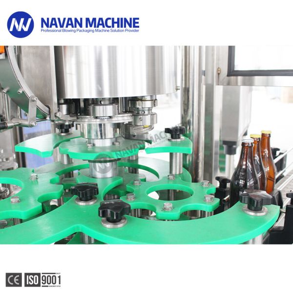 3 In 1 Washing Filling Capping Machine For Glass Bottle Beer