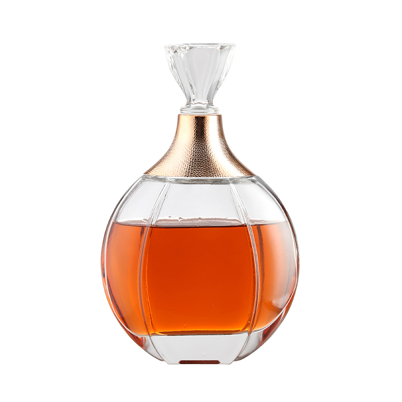Custom Size Accepted Clear Glass Bottle for Xo Vodka Wine 500ml 700ml 750ml Accepted
