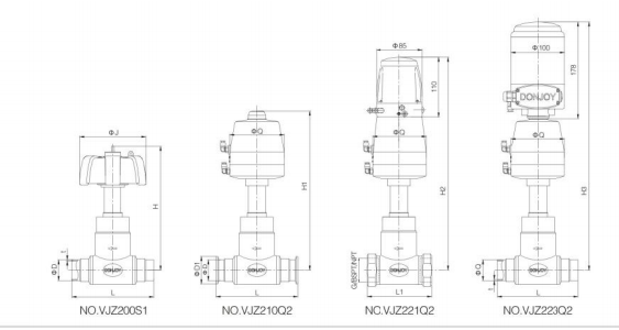 SS Actuator Regulation Pneumatic Globe valves with flange end / Steam valve